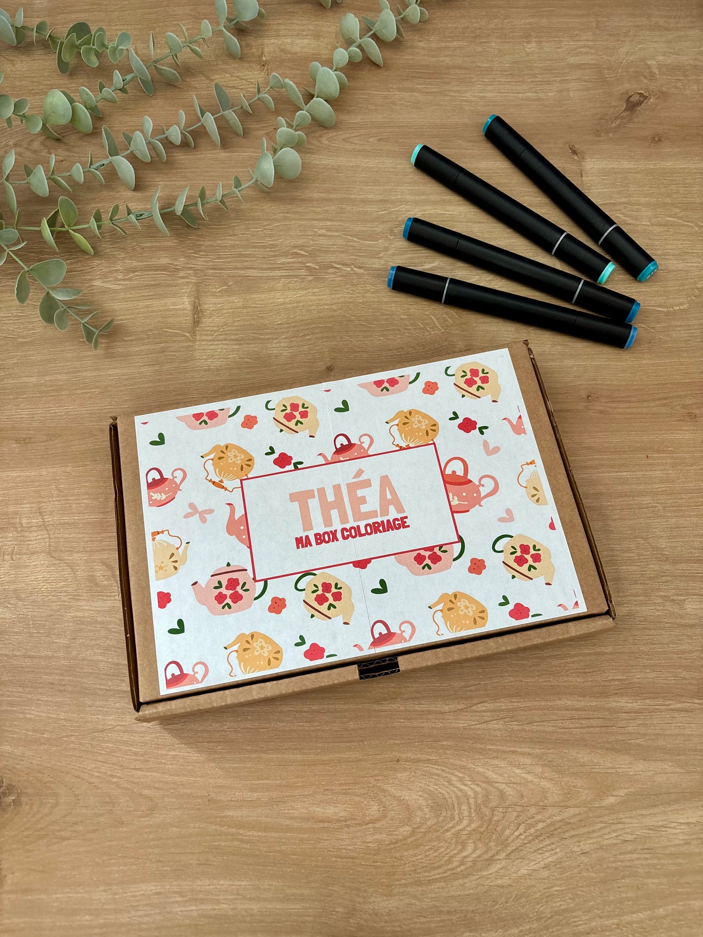 Box de Coloriage - Théa 🍵